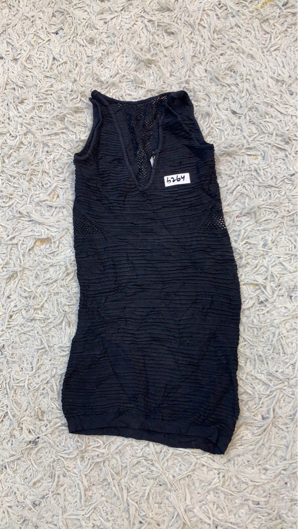 Vestido Sem Mangas Bebe Preto