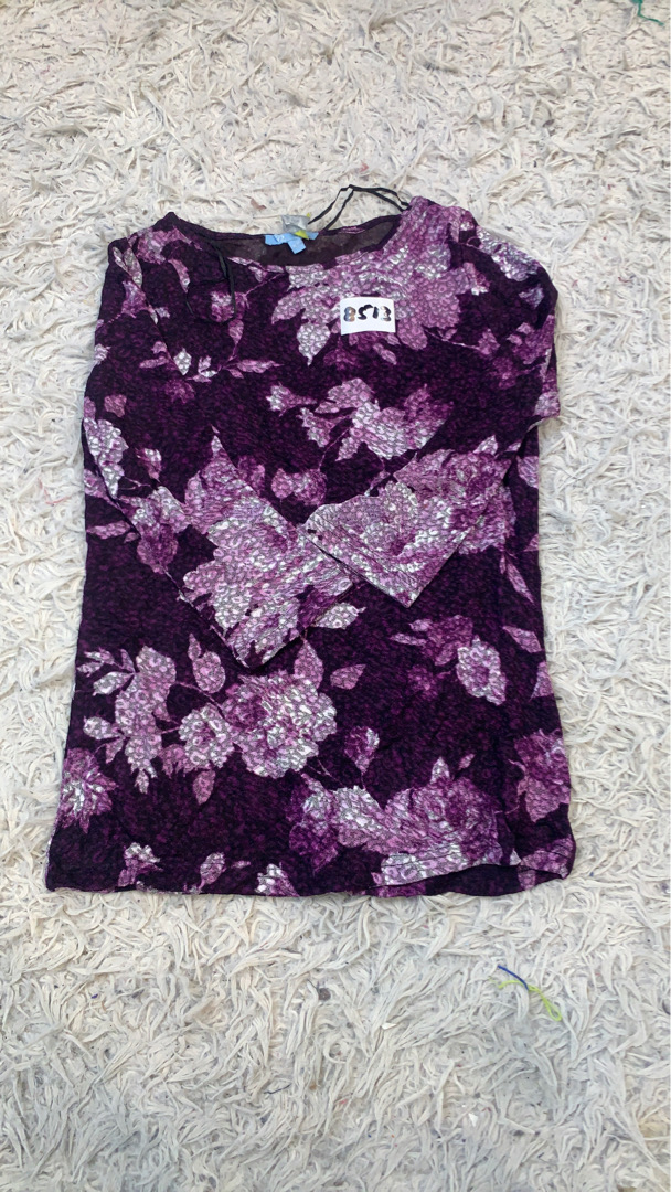 Floral Long Sleeve Top