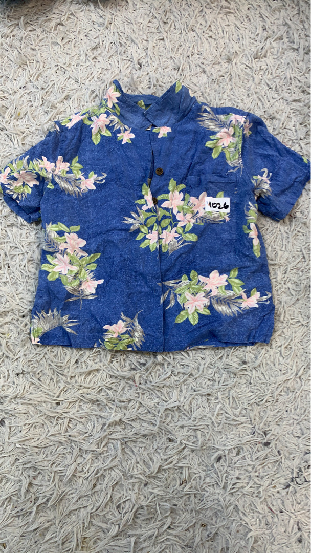 Christopher & Banks Floral Hawaiian Shirt