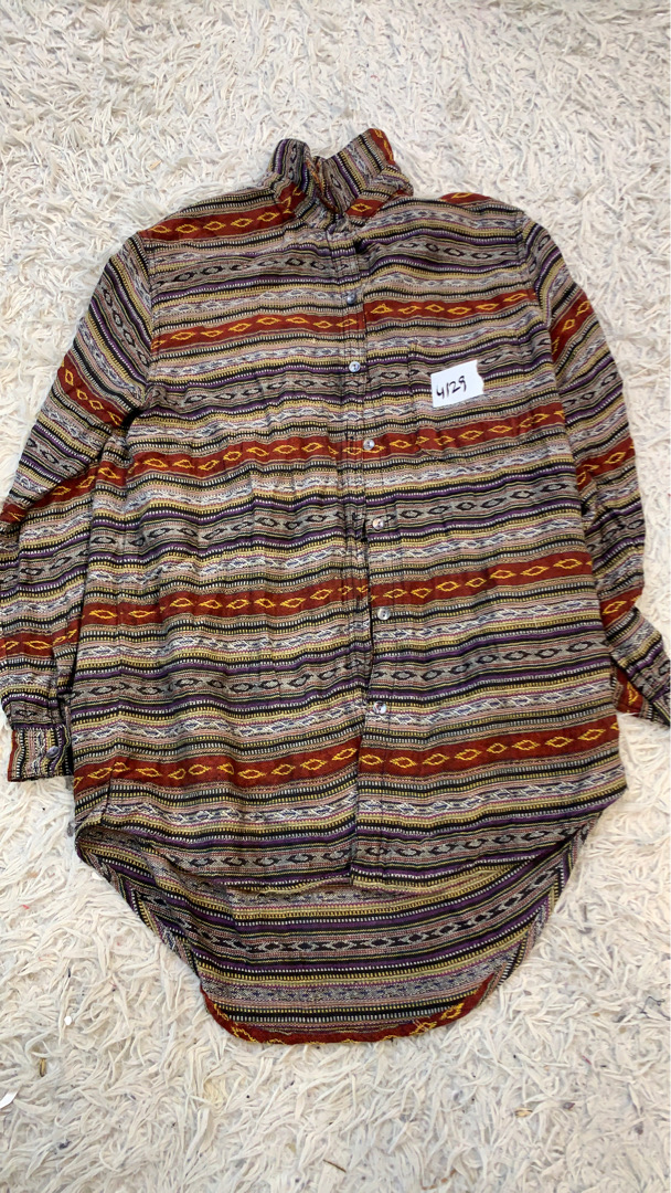 Camisa de botones a rayas de Chico's Design