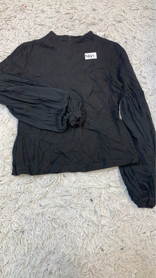 Marc Bouwer Black Long Sleeve Blouse
