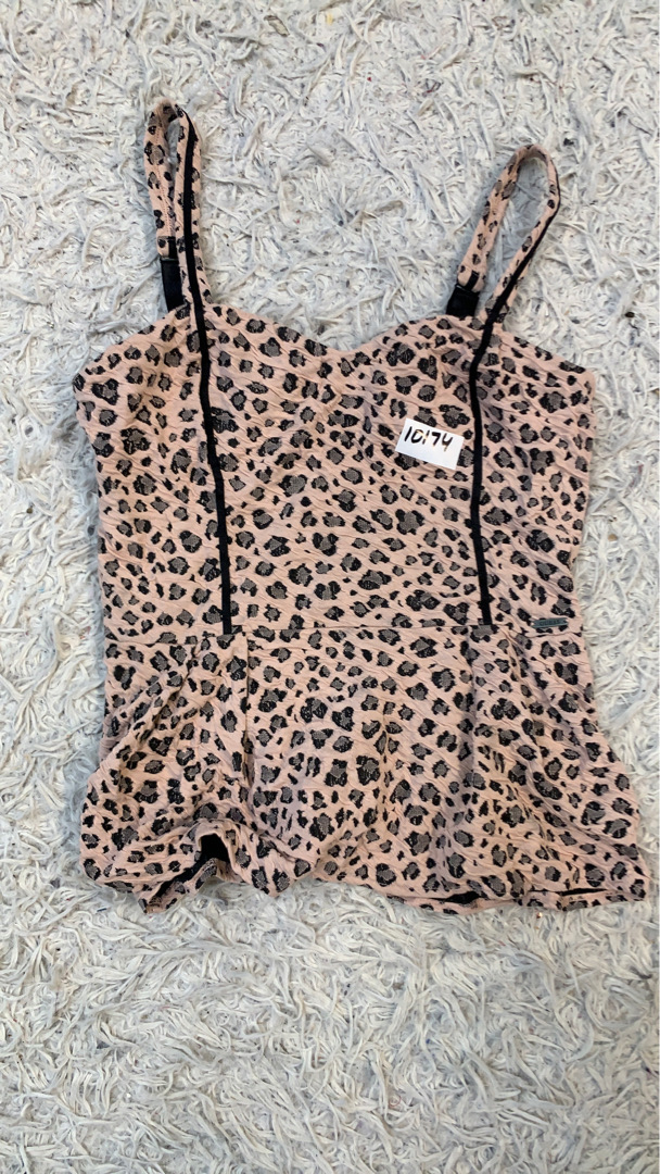 Guess Leopard Print Cami Top