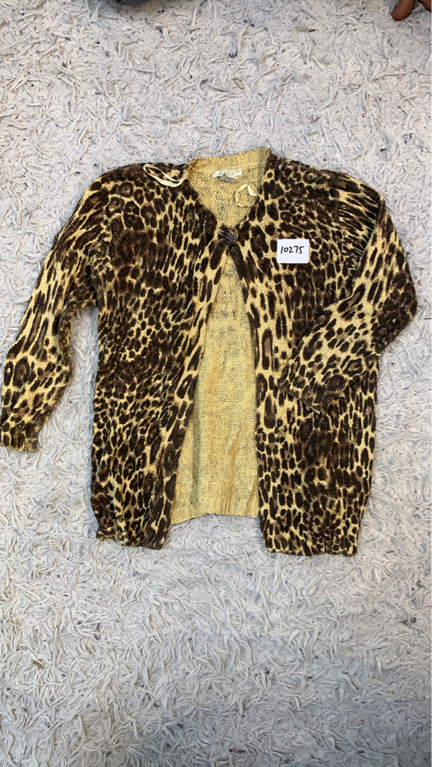 Leopard Print Cardigan