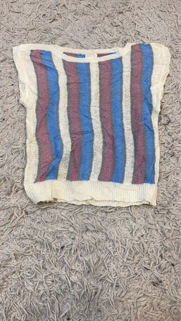 Gestreiftes Stricktop