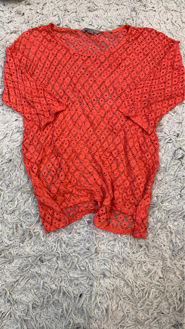 Valerie Stevens Coral Knit Top