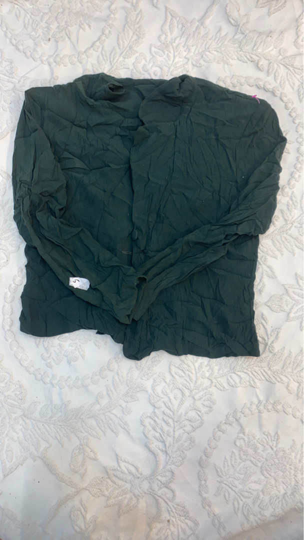 Wild Rose Button-Down Blouse
