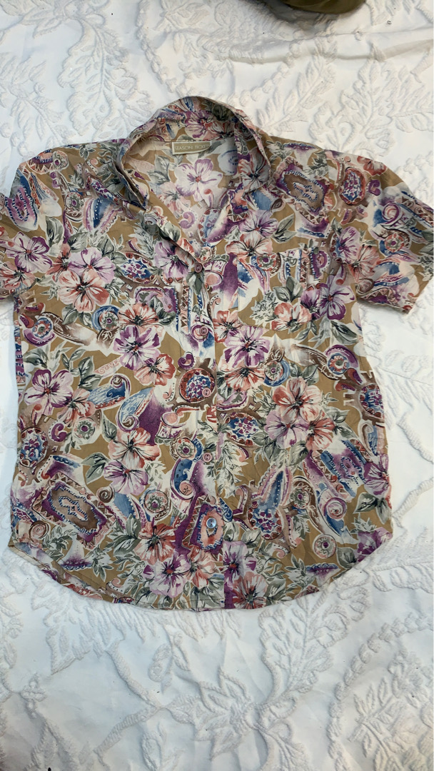 Floral Button-Up Shirt