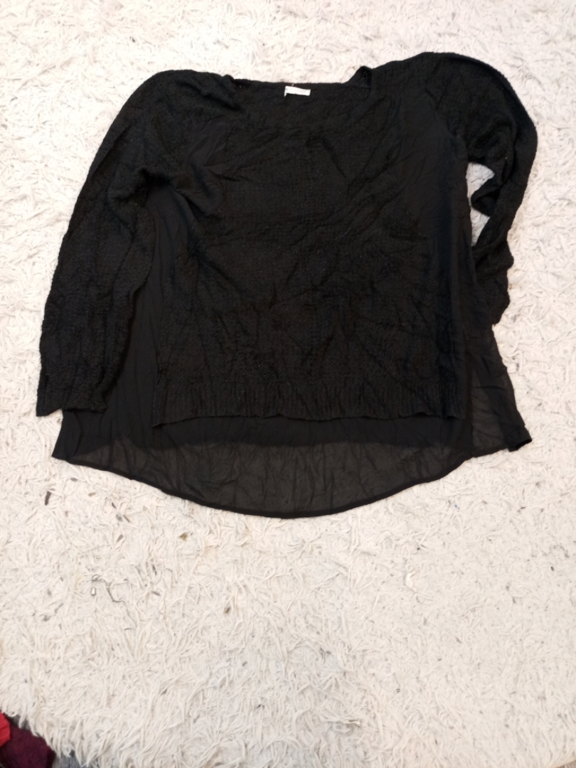 Black Long Sleeve Top