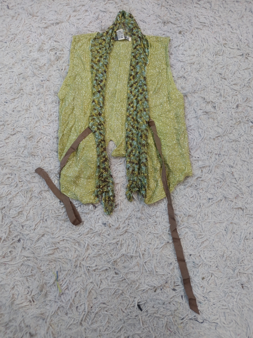 Top en tricot sans manches Curio avec écharpe