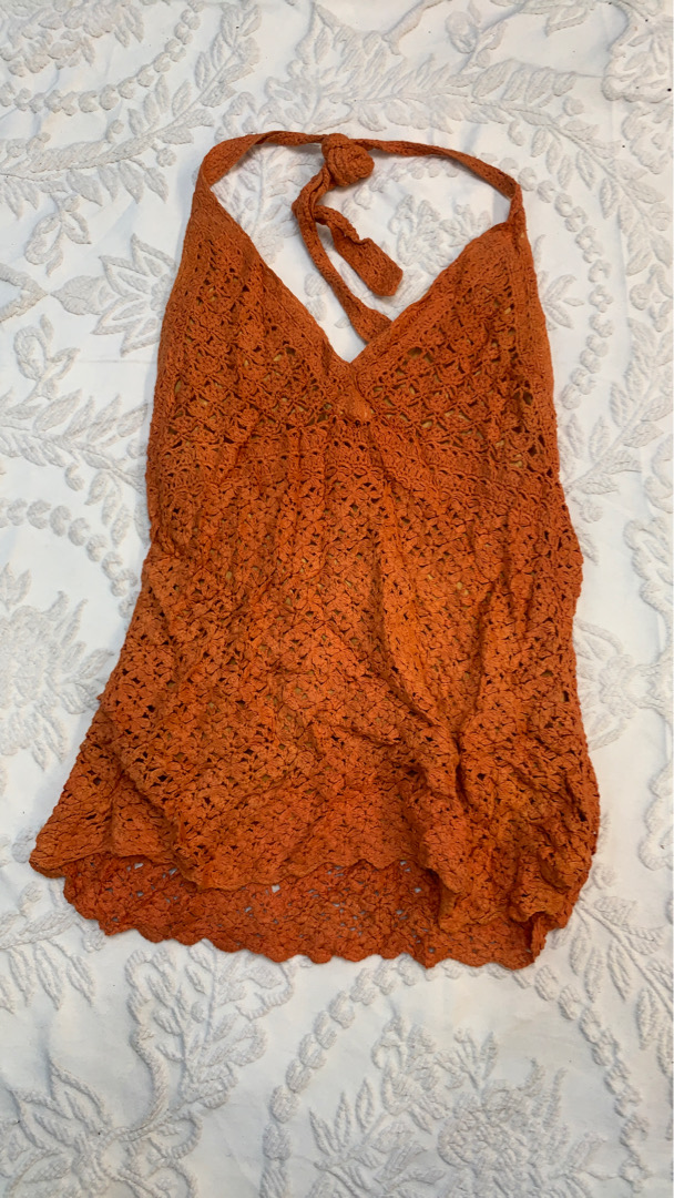 Lilly Pulitzer Crochet Halter Top