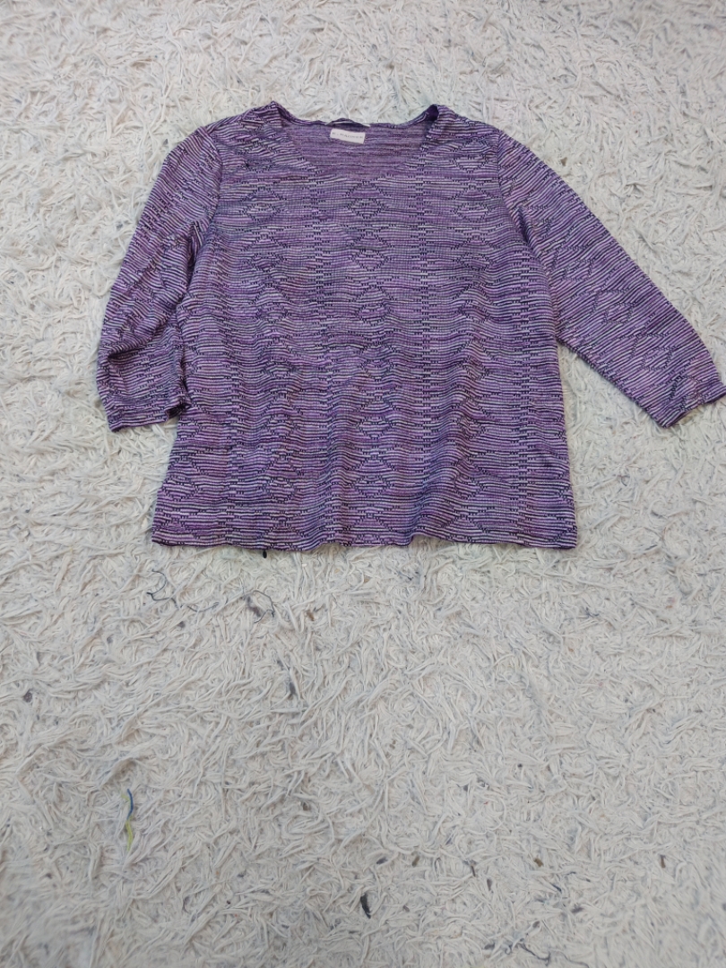 Purple Knit Top