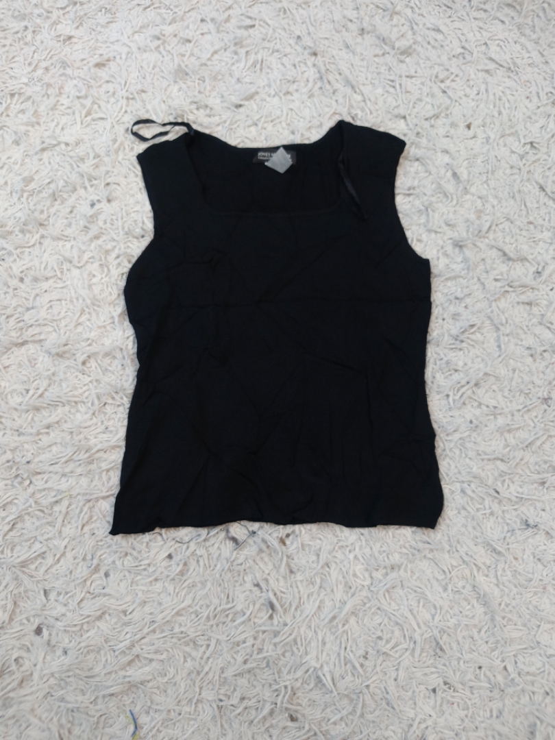 Jones New York Collection Platinum Black Sleeveles..