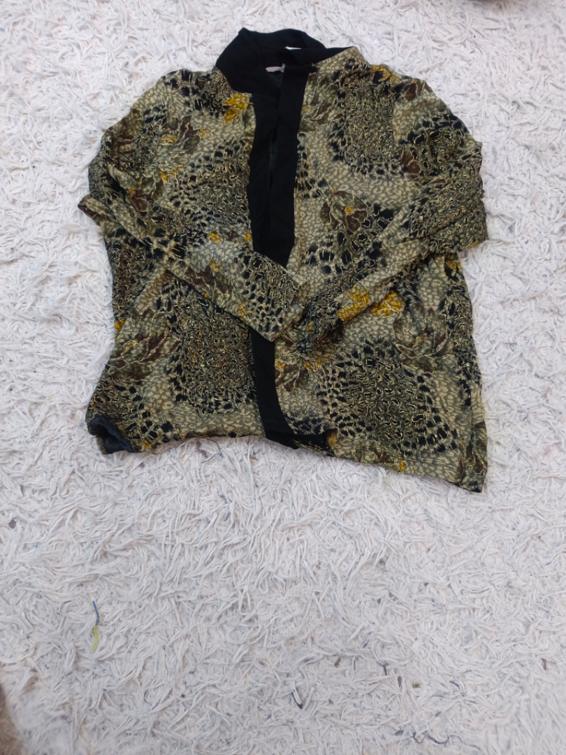 Cardigan à imprimé floral