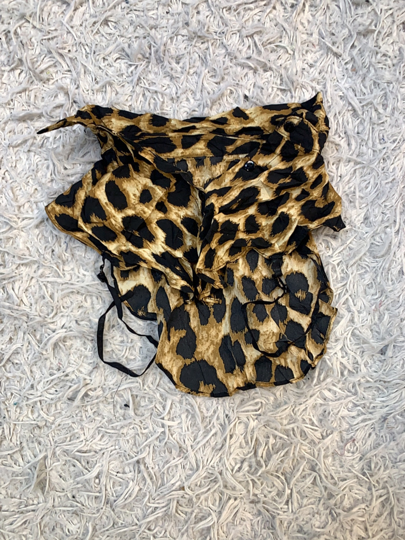 Animal Print Corset Top