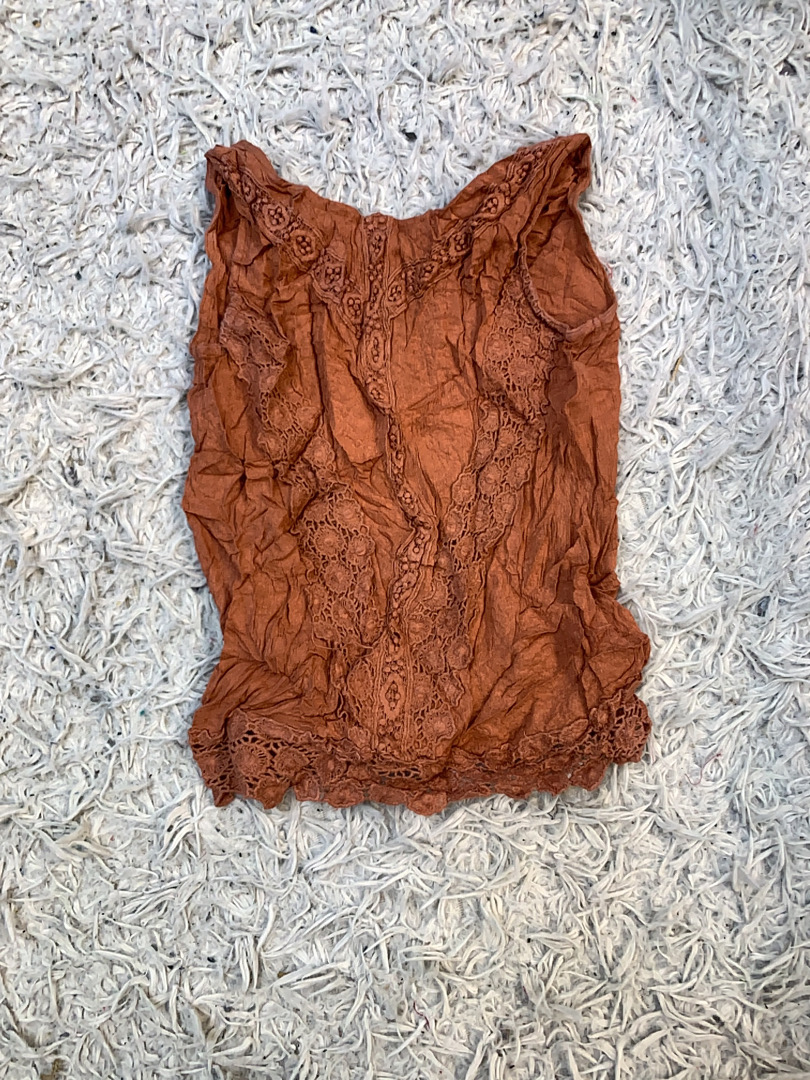 Brown Lace Top