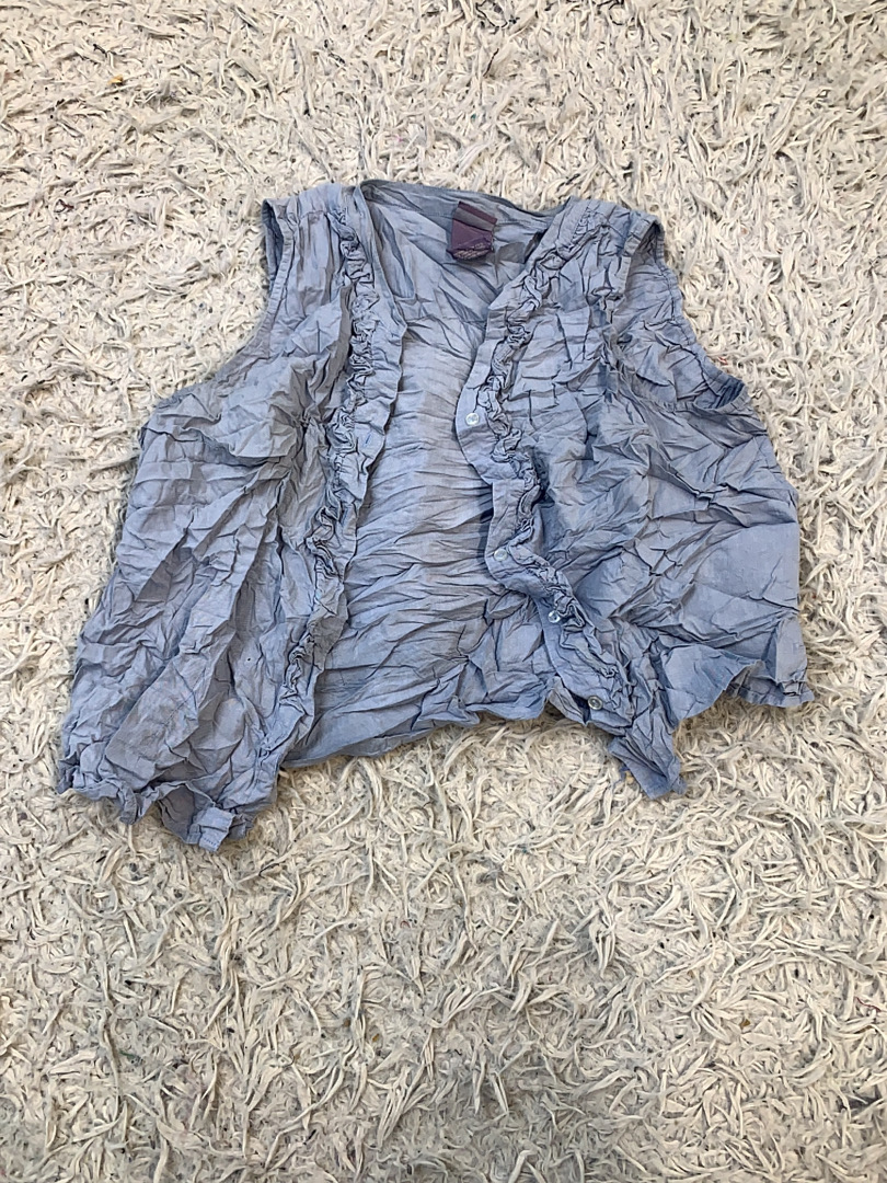 Laura Scott Ruffle Waistcoat