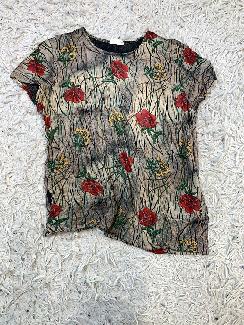 Moine Floral Print T-shirt