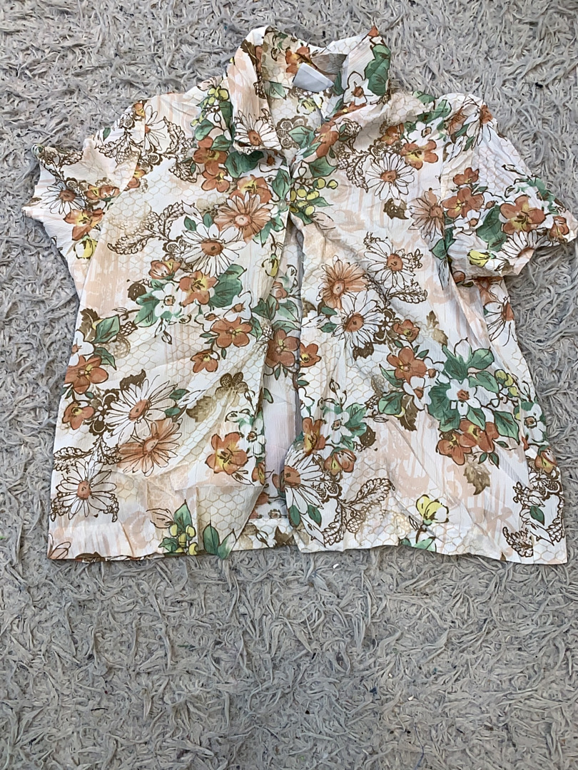 Floral Button-Up Shirt