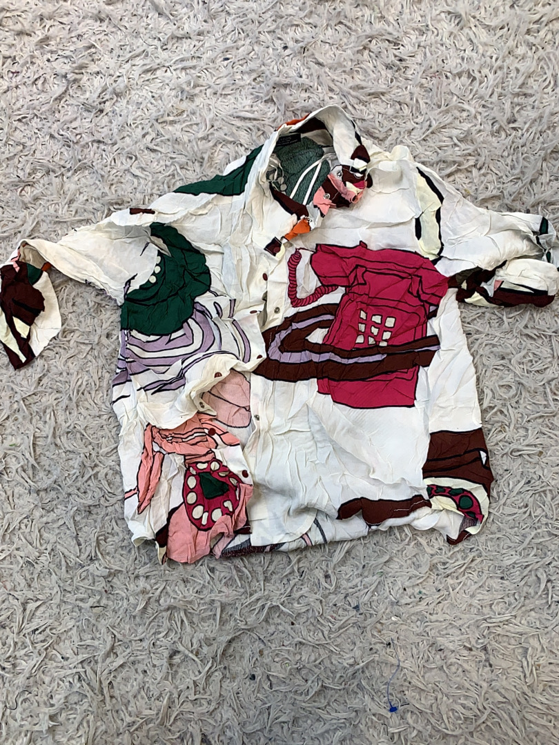 Parfois Collection Printed Button-Up Shirt