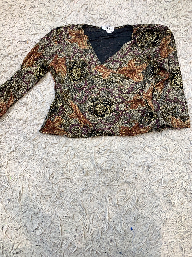 Floral Print Long Sleeve Top