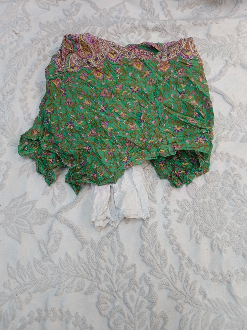 Floral Print Mini Skirt