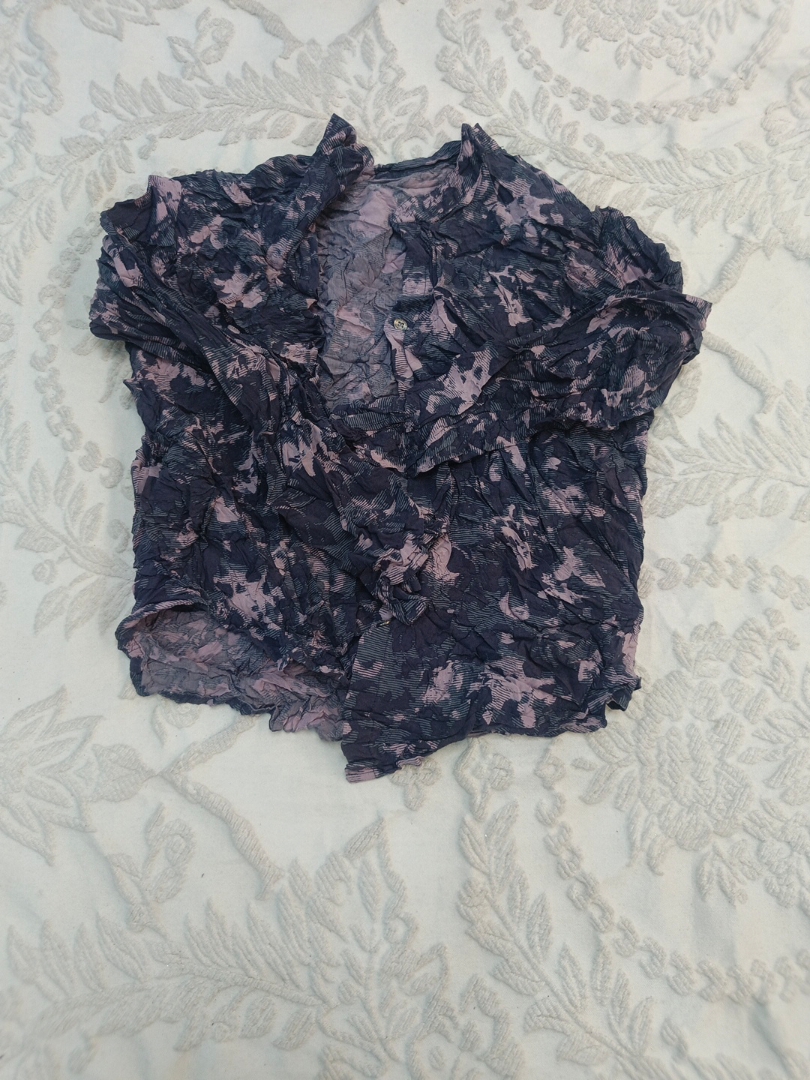 Printed Button-Up Shirt