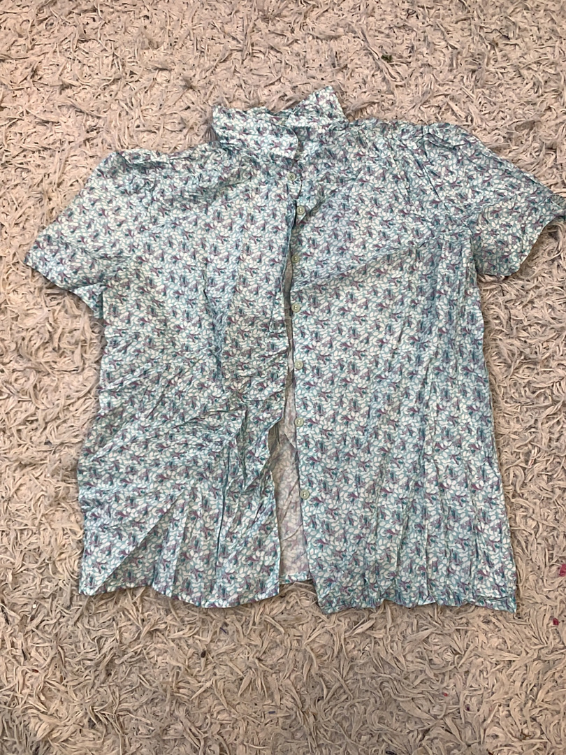 Floral Print Button-Up Shirt