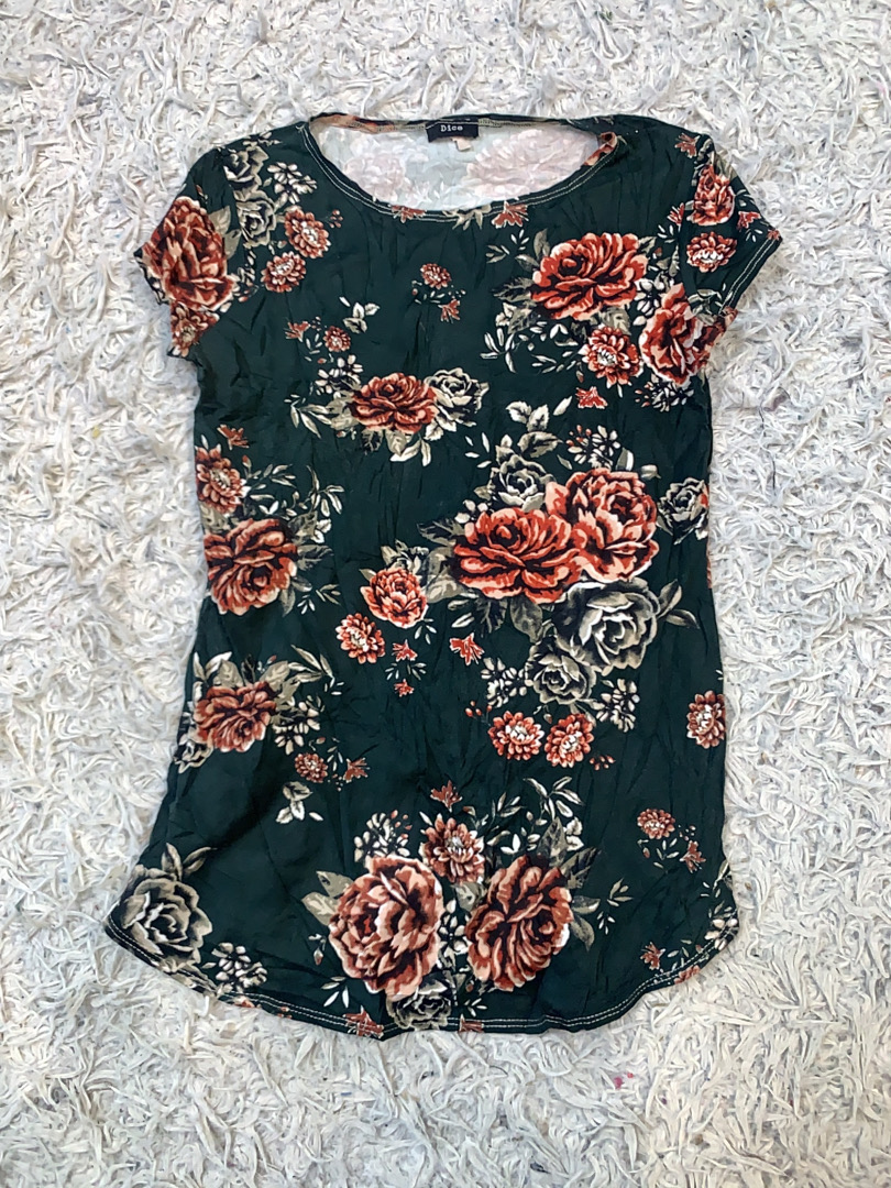 T-shirt à imprimé floral
