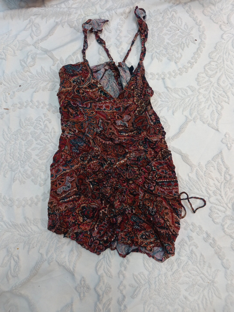 American Eagle Outfitters Paisley Print Romper