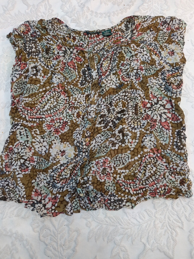 Lemon Grass Studio Floral Blouse