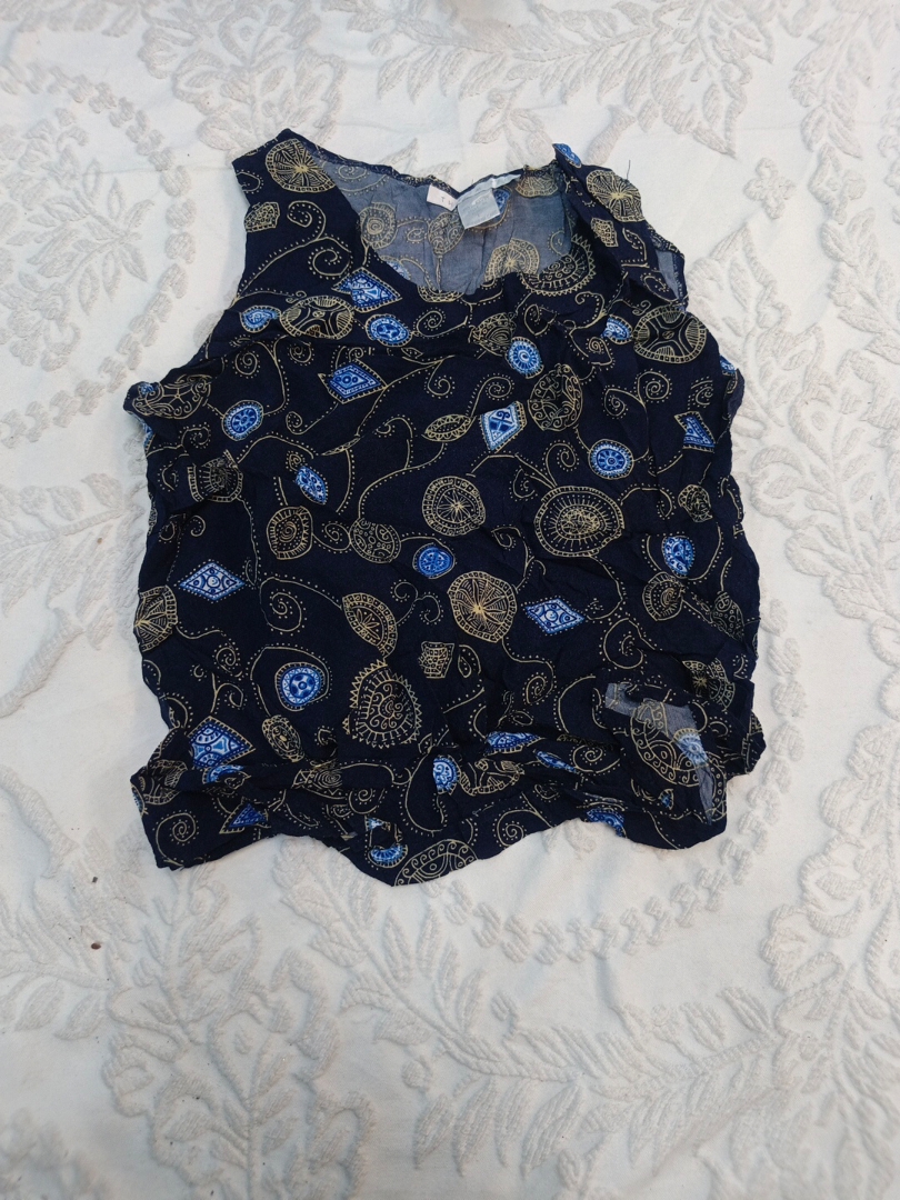 La Blusa Senza Maniche Limitata Stampata