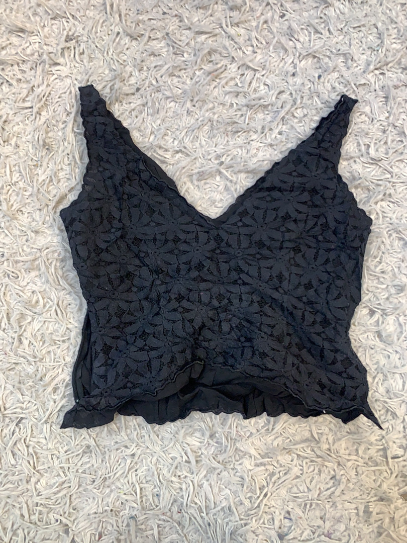 Worth Black Lace Cami Top