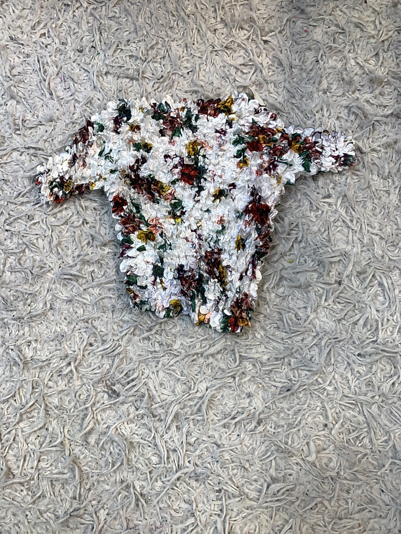 Floral Print Smocked Top