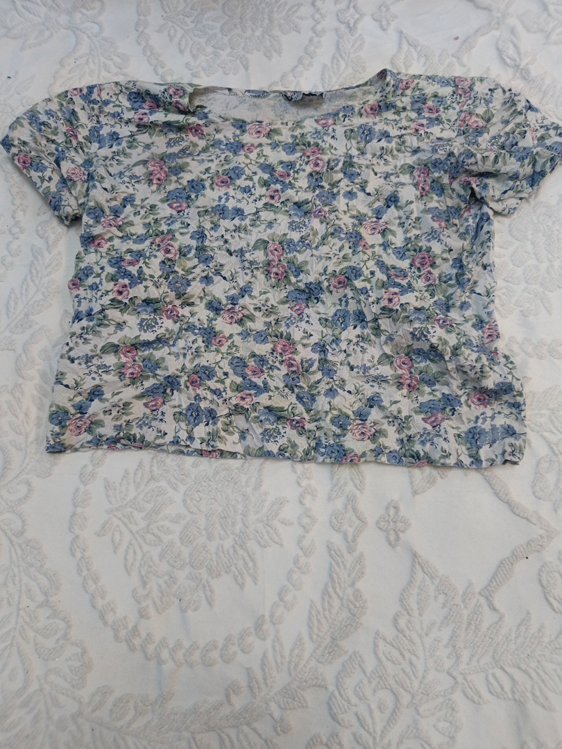T-shirt à imprimé floral