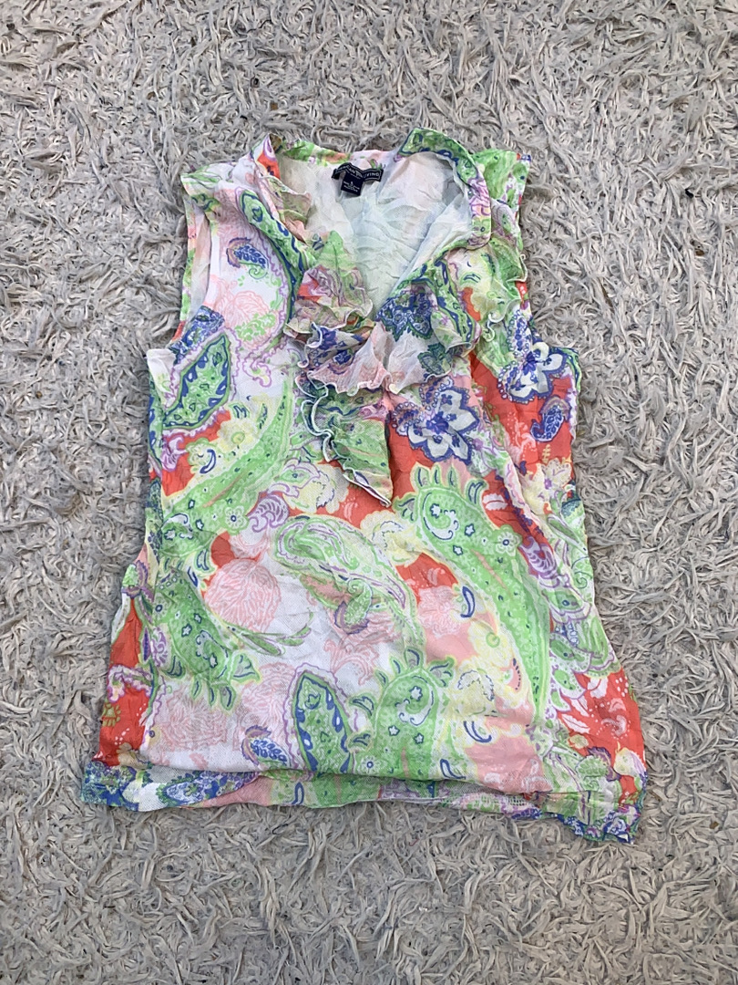 Blouse with Floral Paisley Print