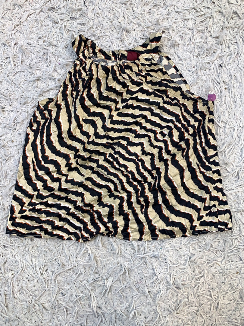 Zebra print top