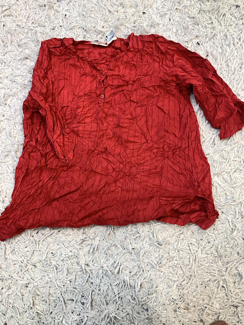 Chemisier rouge