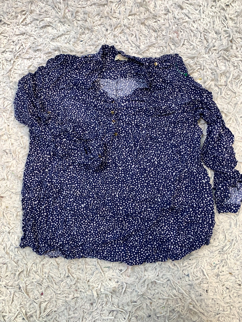 Blouse with White Spots