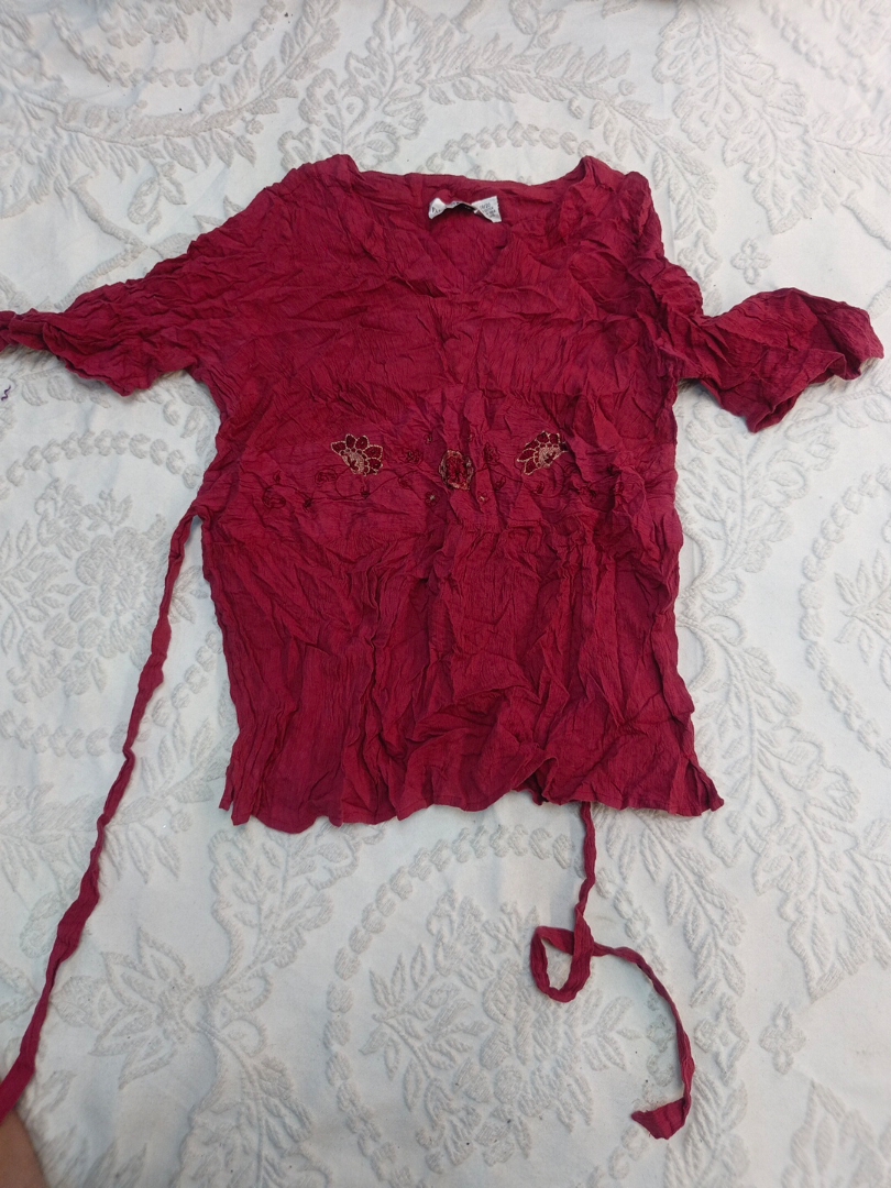 Women's Red Blouse