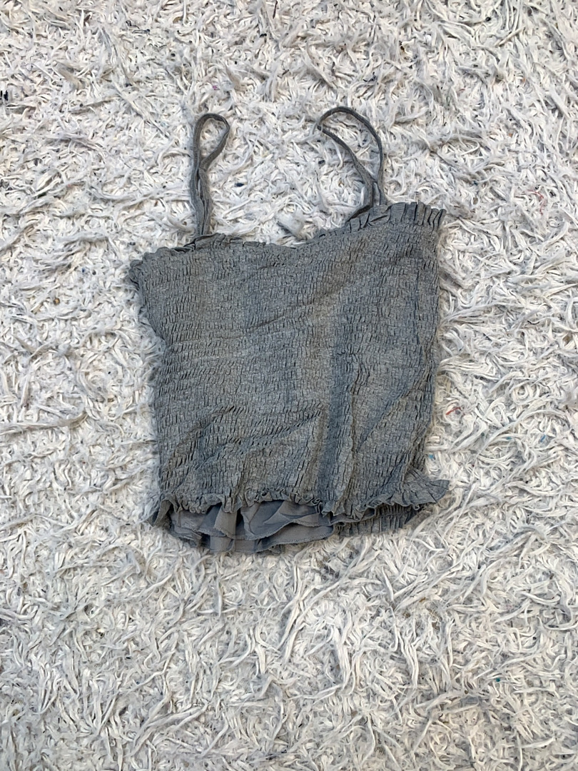 Canotta Grigia Poof New York da Donna