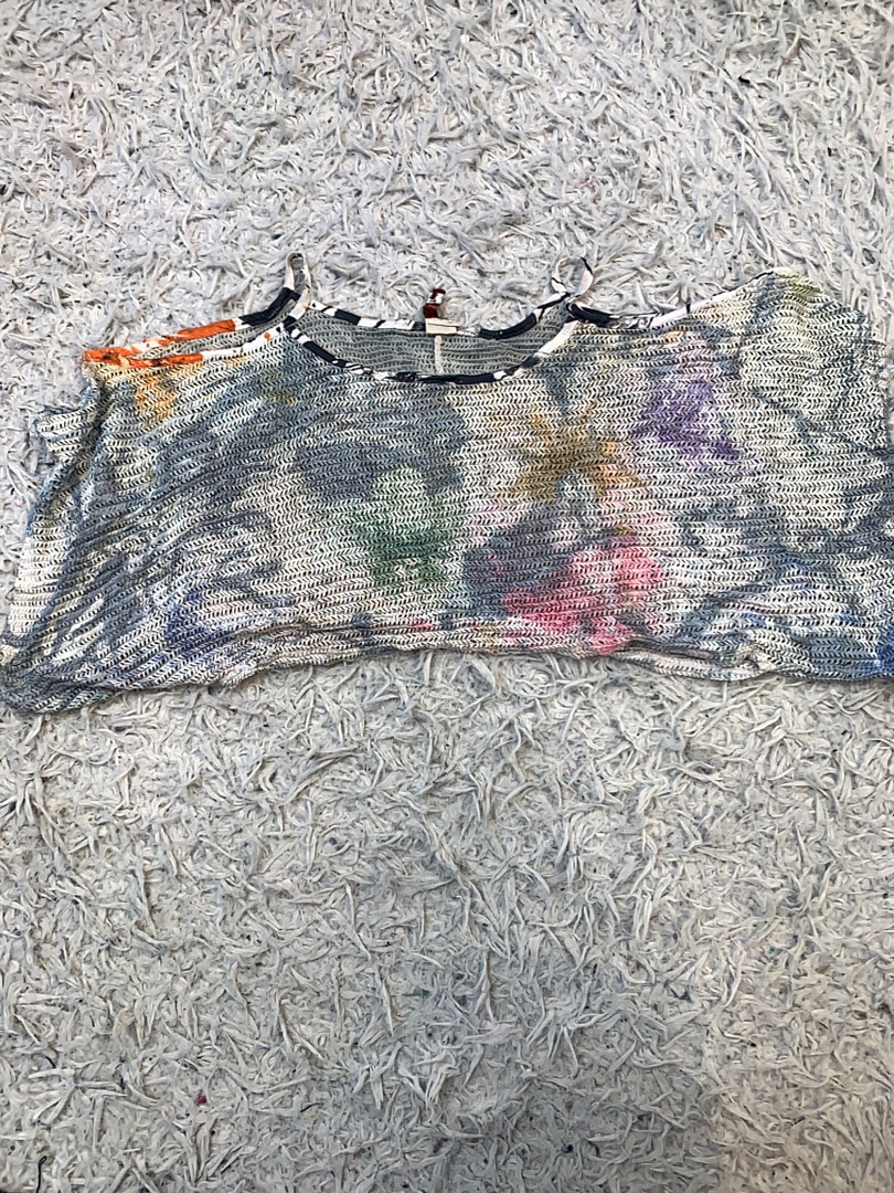 Multicolor Floral Crochet Top