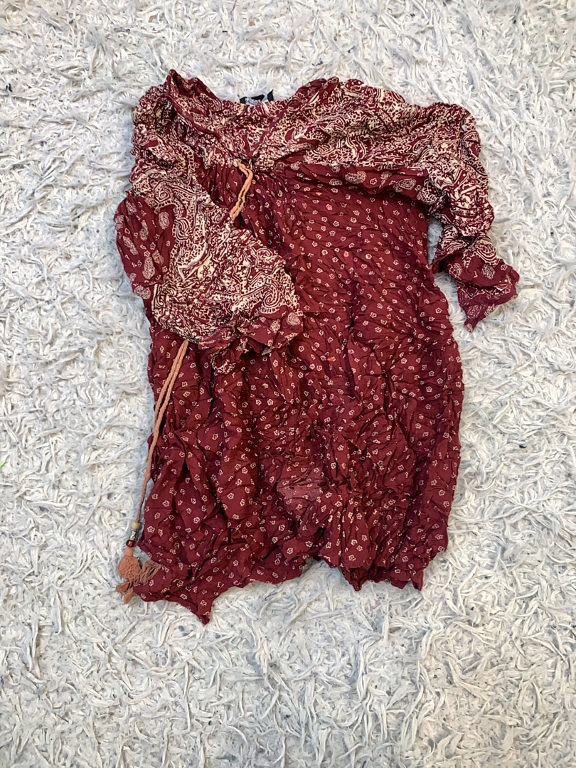 Paisley Print Blouse