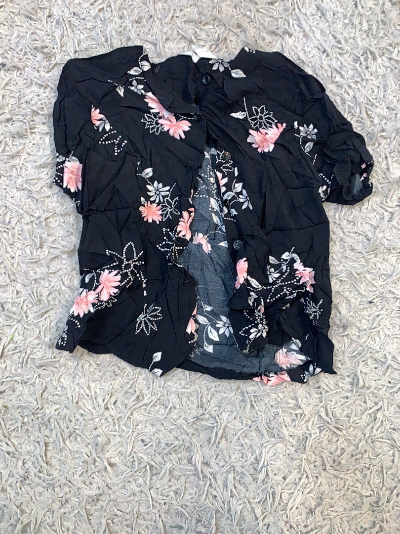 Blouse with Floral Pattern