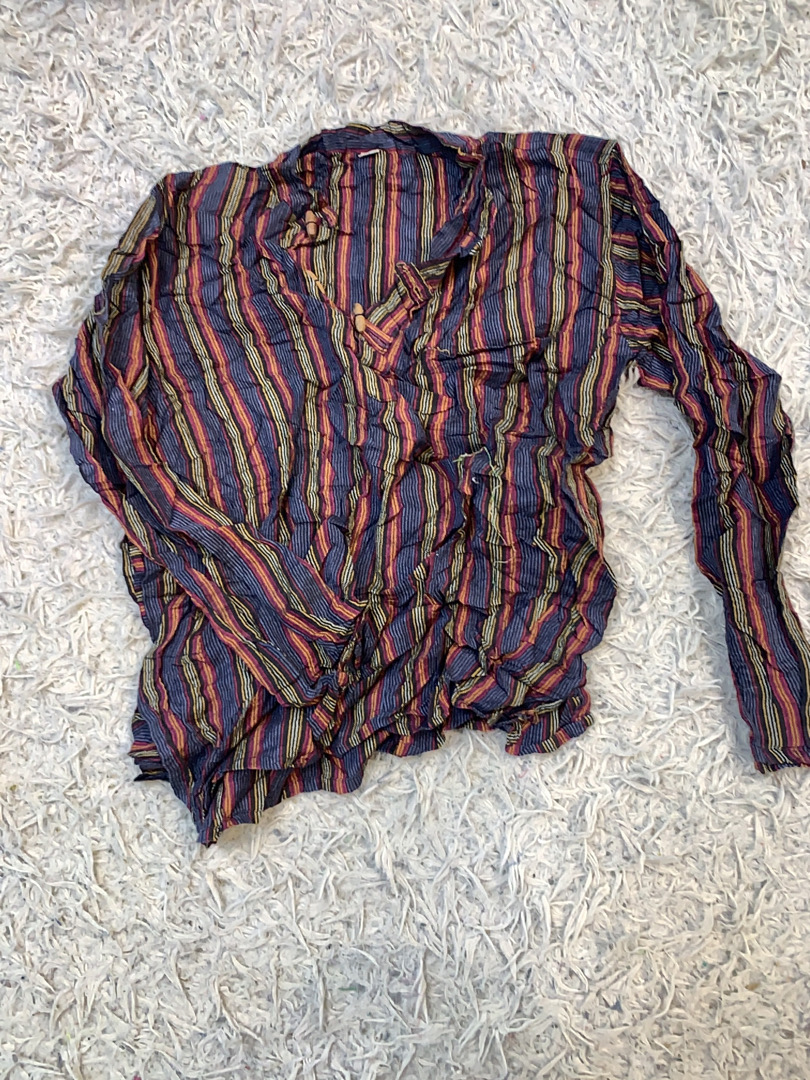 Long-sleeved Striped Shirt