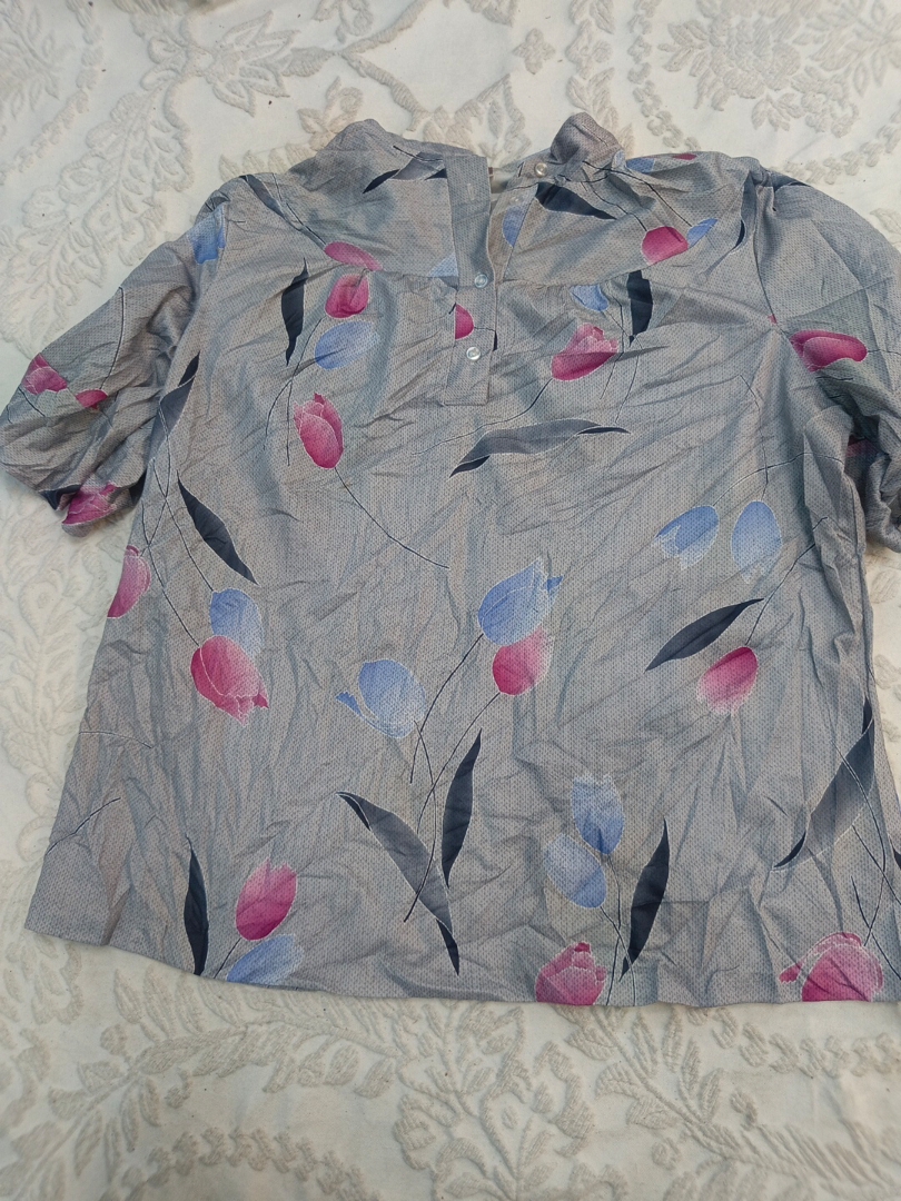 Blouse florale Linda Clarke
