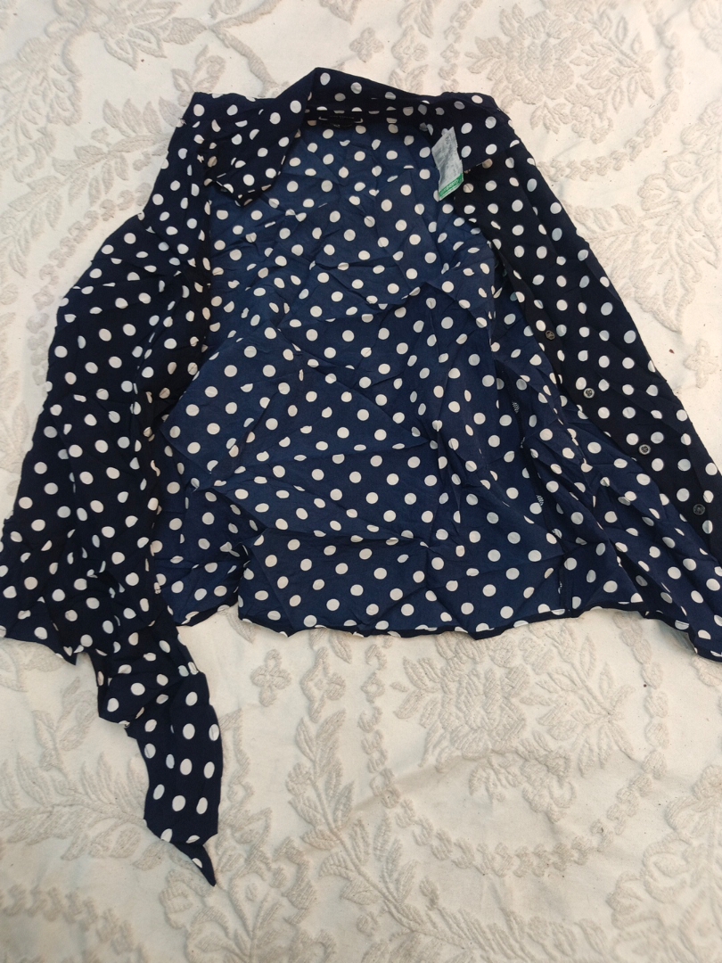 Blouse à pois