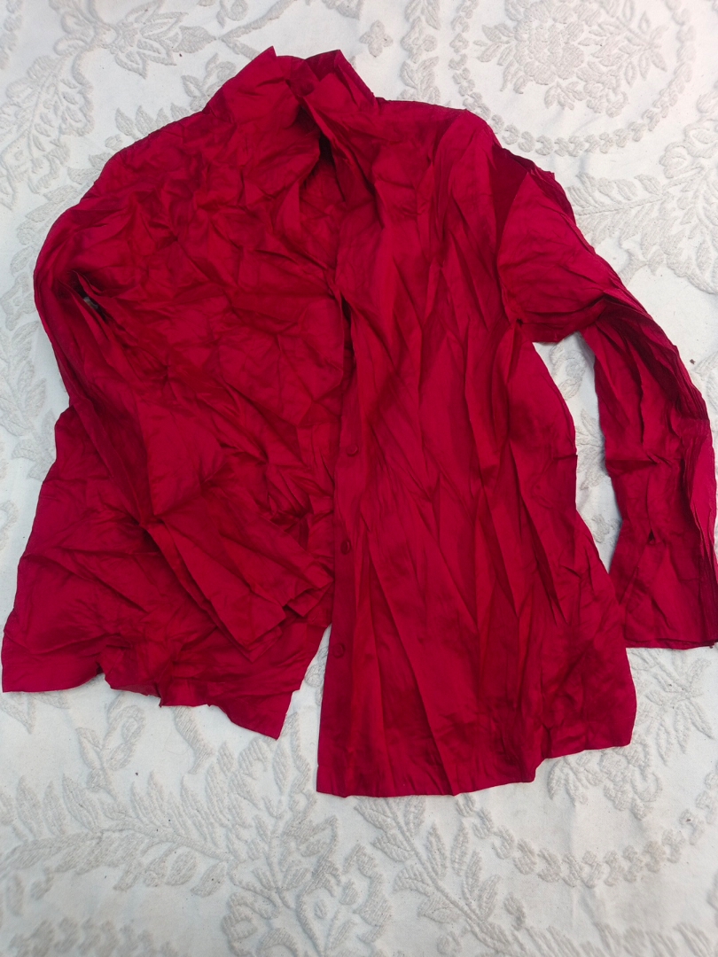 Eileen Fisher Red Blouse