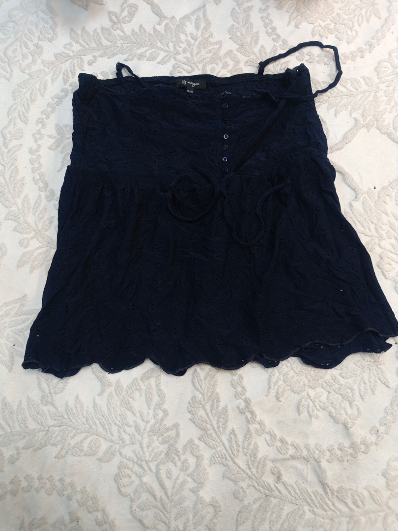 Women's Navy Blue Top