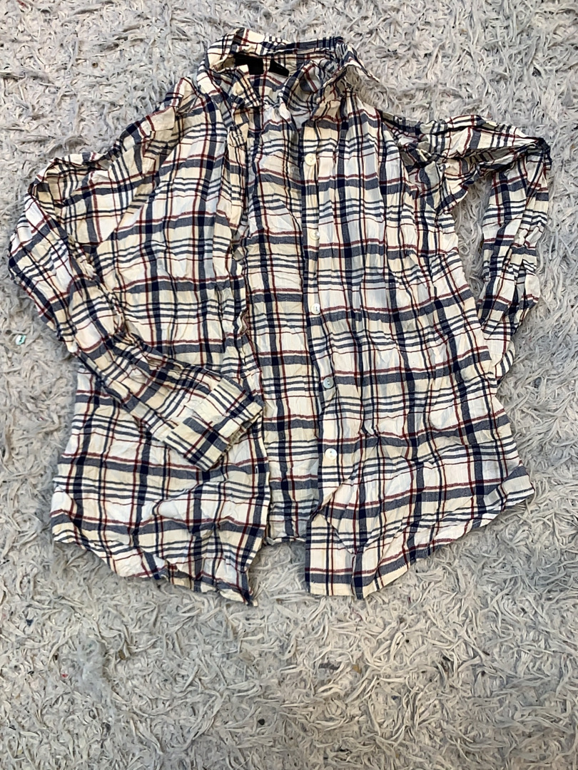 Chemise en flanelle à carreaux
