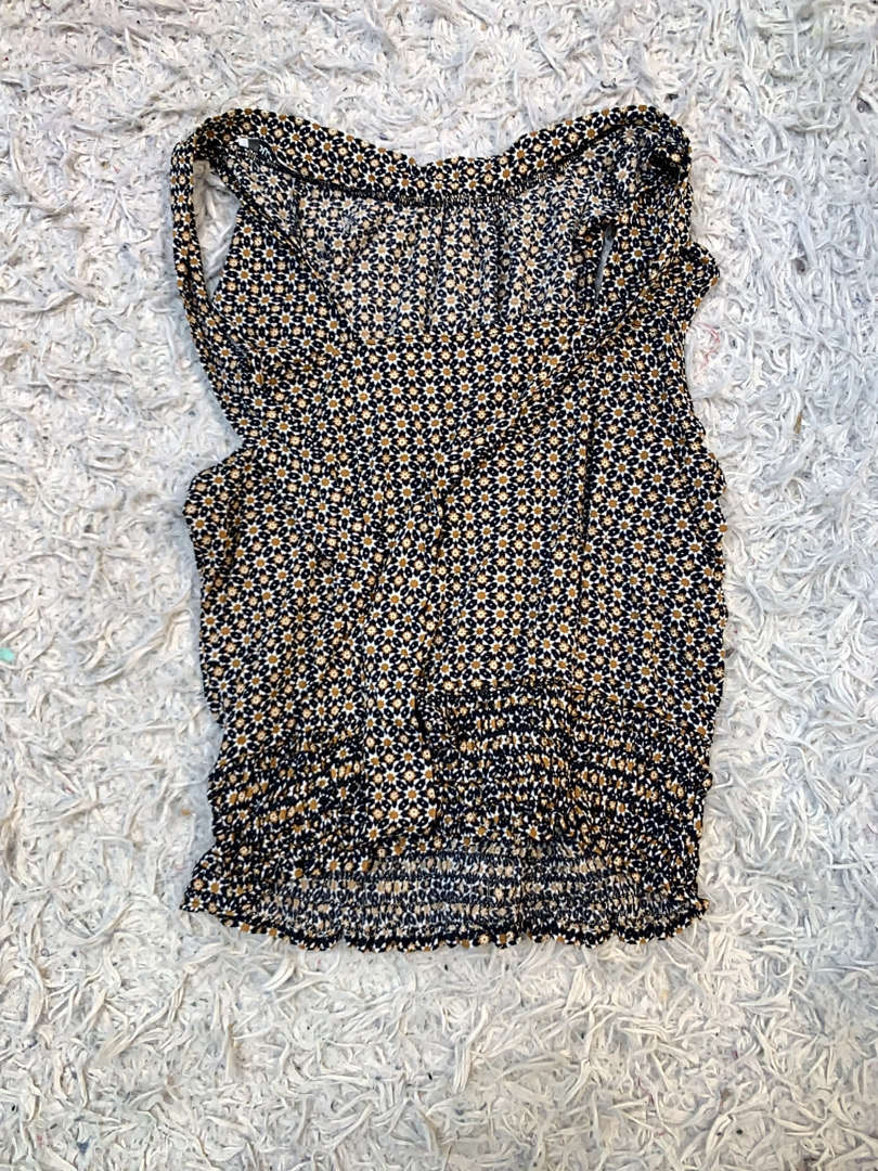 Débardeur en crochet floral pour femmes